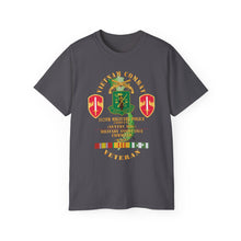 Load image into Gallery viewer, Unisex Ultra Cotton Tee - Army - Vietnam Combat Veteran w 212th Military Police Company - MACV SSI - VN SVC X 300
