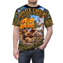 Load image into Gallery viewer, 10th Cavalry Buffalo Soldiers San Juan Hill Tribute Tee
