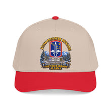 Load image into Gallery viewer, Mid Profile Baseball Cap - 172nd Infantry Brigade - Ft Richardson, Alaska - 3D - Enhanced

