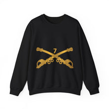 Load image into Gallery viewer, Crewneck Sweatshirt - Army - 7th Cavalry Branch wo Txt X 300
