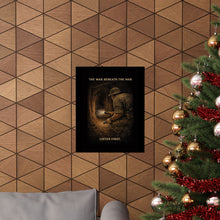 Load image into Gallery viewer, Matte Poster - Into the darkness of Cu Chi - The war beneath the war - Back
