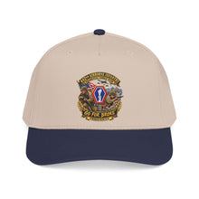 Load image into Gallery viewer, Mid Profile Baseball Cap - Army - 442nd Airborne Infantry Regimental Combat Team - 3D - Enhanced with EUR WWII SVC
