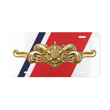 Load image into Gallery viewer, License Plate - USCG - Cutterman - Officer wo txt - 3D - Enhanced
