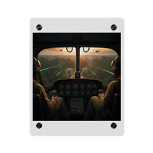 Load image into Gallery viewer, Acrylic Wall Art Panel - Pilots View Hot LZ - Vietnam

