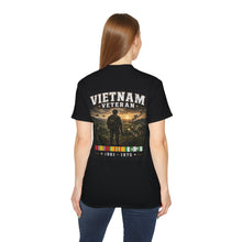 Load image into Gallery viewer, 173rd Airborne Brigade - Sky Soldiers - Vietnam Veteran – The Vietnam Soldier – 1965–1971 – Military Service Tribute T-Shirt
