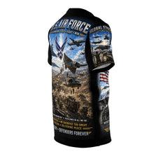 Load image into Gallery viewer, U.S. Air Force - Airmen Today, Defenders Forever - Tribute Tee — "READY TO FIGHT"
