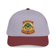 Load image into Gallery viewer, Mid Profile Baseball Cap - 528th Support Bn - DUI wo Txt - 3D - Enhanced
