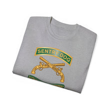 Load image into Gallery viewer, Unisex Ultra Cotton Tee - Army - Sentry Dog - 212th Military Police Company w Br - Ribbon Vietnam War Veteran w VN SVC X 300
