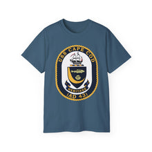 Load image into Gallery viewer, Unisex Ultra Cotton Tee - Navy - USS Cape Cod (AD 43) wo txt X 300
