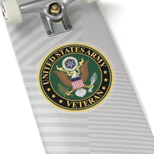 Load image into Gallery viewer, Kiss-Cut Stickers - Army - US Army Veteran
