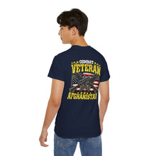 Load image into Gallery viewer, Unisex Ultra Cotton Tee - Combat Veteran - Afghanistan
