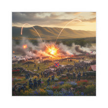 Load image into Gallery viewer, Indoor and Outdoor Silk Posters - US Civil War Battle - Battle of Kennesaw Mountain Georgia
