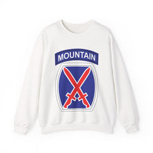 Load image into Gallery viewer, Crewneck Sweatshirt - SSI - 10th Mountain Division X 300
