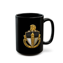 Load image into Gallery viewer, Black Mug  (15oz) - DUI - John F. Kennedy Special Warfare Center and School wo txt - 3D - Enhanced
