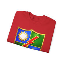 Load image into Gallery viewer, Crewneck Sweatshirt - Army - DUI - 75th Ranger Regiment wo txt - 3D - Enhanced

