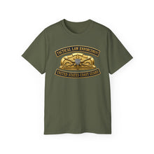 Load image into Gallery viewer, Unisex Ultra Cotton Tee - USCG - Tactical Law Enforcement w txt - 3D - Enhanced
