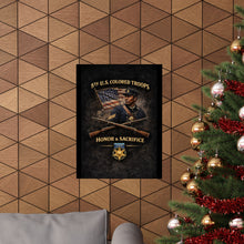 Load image into Gallery viewer, Matte Poster - Honoring the 5th USCT, 1864 - Right 1
