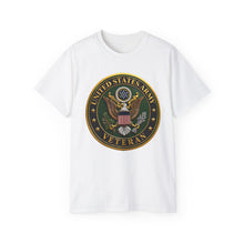 Load image into Gallery viewer, Unisex Ultra Cotton Tee - Army - US Army Veteran - 3D - Enhanced
