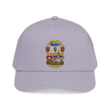 Load image into Gallery viewer, Mid Profile Baseball Cap - Vietnam Combat Veteran - 2nd Bn, 28th Inf 1st Inf Div - VN SVC w bronze star w OLC - 4 Stars w Battle Scene - 3D - Transparent
