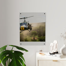 Load image into Gallery viewer, Acrylic Wall Art Panel - 1st Cavalry Division - Air Assault - Vietnam
