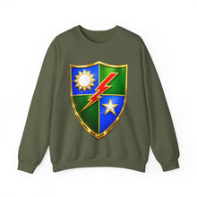 Load image into Gallery viewer, Crewneck Sweatshirt - Army - DUI - 75th Ranger Regiment wo txt - 3D - Enhanced
