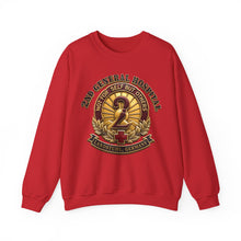 Load image into Gallery viewer, Crewneck Sweatshirt - 2nd General Hospital - Landstuhl Germany - Black - 3D - Enhanced

