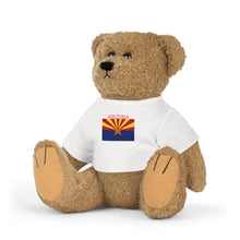 Load image into Gallery viewer, Plush Toy with T-Shirt - Arizona Baby with Arizona Flag
