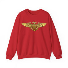 Load image into Gallery viewer, Crewneck Sweatshirt - USCG - Aviator Badge wo txt - 3D - Enhanced
