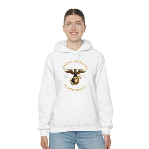 Unisex Heavy Blend™ Hooded Sweatshirt - Marine Barracks - Washington, D.C 1801 X 300