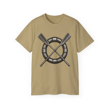 Load image into Gallery viewer, Unisex Ultra Cotton Tee - USCG - Surfman Badge wo txt - 3D - Enhanced
