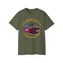 Load image into Gallery viewer, Unisex Ultra Cotton Tee - Army - 82nd Airborne Div - Beret - Mass Tac - Maroon - 3rd Bn 82nd Avn Regt
