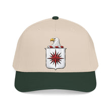 Load image into Gallery viewer, Mid Profile Baseball Cap - COA - Central Intelligence Agency (CIA)  wo Txt - 3D - Enhanced
