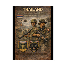 Load image into Gallery viewer, Matte Poster - Thailand's war heroes Cobras and Panthers
