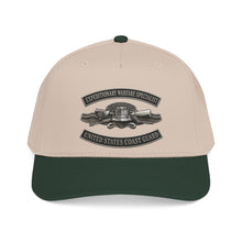 Load image into Gallery viewer, Mid Profile Baseball Cap - USCG - Expeditionary Warfare Specialist w txt - 3D - Enhanced
