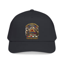 Load image into Gallery viewer, Mid Profile Baseball Cap - Army -  7th Unites States Army - 7 Steps to Hell w Germany Tab - SS w COLD WAR SVC - 3D - Enhanced
