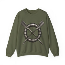 Load image into Gallery viewer, Crewneck Sweatshirt - USCG - Surfman Badge wo txt - 3D - Enhanced
