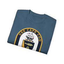 Load image into Gallery viewer, Unisex Ultra Cotton Tee - Navy - USS Cape Cod (AD 43) wo txt X 300
