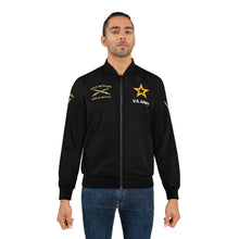 Load image into Gallery viewer, U.S. Army 'King of Battle' Bomber Jacket – 155mm Howitzer Field Artillery Military Jacket "King of Battle" Series

