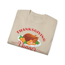 Load image into Gallery viewer, Unisex Ultra Cotton Tee - Thanksgiving Dinner
