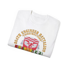 Load image into Gallery viewer, Unisex Ultra Cotton Tee - 864th Engineer Battalion with Vietnam Service Ribbon X 300
