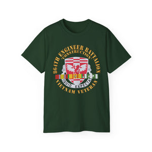 Unisex Ultra Cotton Tee - 864th Engineer Battalion with Vietnam Service Ribbon X 300