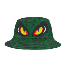 Load image into Gallery viewer, AOP Bucket Hat - Snake eyes - Dark Green

