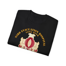 Load image into Gallery viewer, Unisex Ultra Cotton Tee - 93rd Evacuation Hospital - Vietnam Vet w SVC Ribbons
