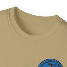 Load image into Gallery viewer, Unisex Ultra Cotton Tee - Vietnam Combat Aviation Vet w Air Crew Badges - 12th Combat Aviation Group - Black Jack - Sgt Howard Meyers - 1968-1969 SVC X 300
