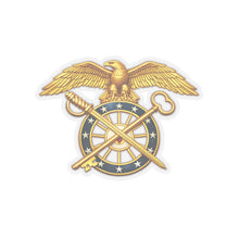 Load image into Gallery viewer, Kiss-Cut Stickers - Quartermaster Corps Branch Insignia - 3D - Enhanced
