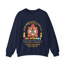 Load image into Gallery viewer, Crewneck Sweatshirt - 40th Ordnance Company - ORD Emblem - Ammo Boys - Long Binh, Vietnam Vet w VN SVC X 300
