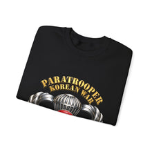 Load image into Gallery viewer, Crewneck Sweatshirt - SOF - Paratrooper - Korean War - Cbt Vet - 3D X 300
