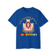 Load image into Gallery viewer, Unisex Ultra Cotton Tee - 93rd Evacuation Hospital - Vietnam Vet w SVC Ribbons
