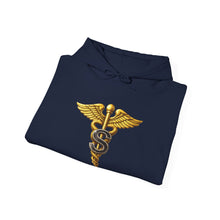 Load image into Gallery viewer, Hoodie – Army Medical Specialist Corps Branch Insignia - 3D - Enhanced
