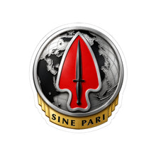 Load image into Gallery viewer, Kiss-Cut Stickers - Army - USASOC - Sine Pari - Delta Force wo txt - 3D - Enhanced
